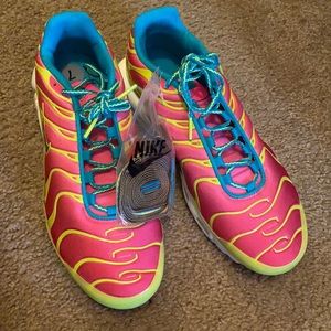 Pink & Neon Green Nike Air Max